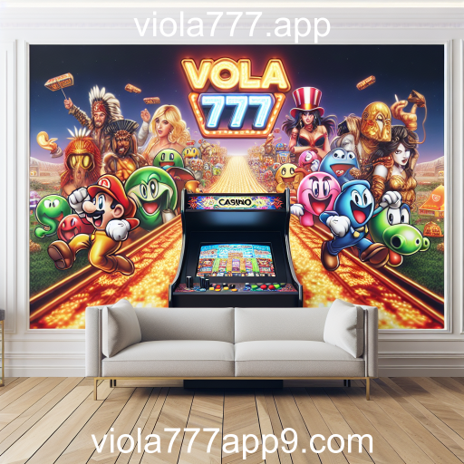 A Magia dos Jogos de Arcade no Viola777.app